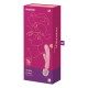Triple amant Lapin et Baguette Satisfyer - Rose