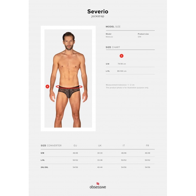 Jockstrap Severio - Noir