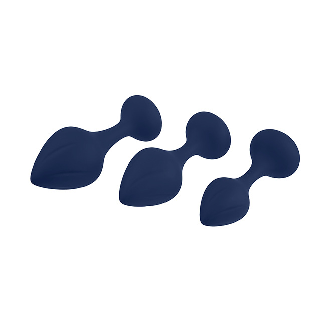 Playboy Pleasure - Ensemble de plug anal Marine