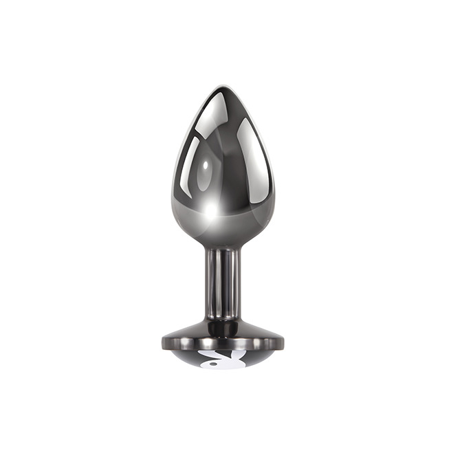 Playboy Pleasure - Plug anal Tux en aluminium - Petit