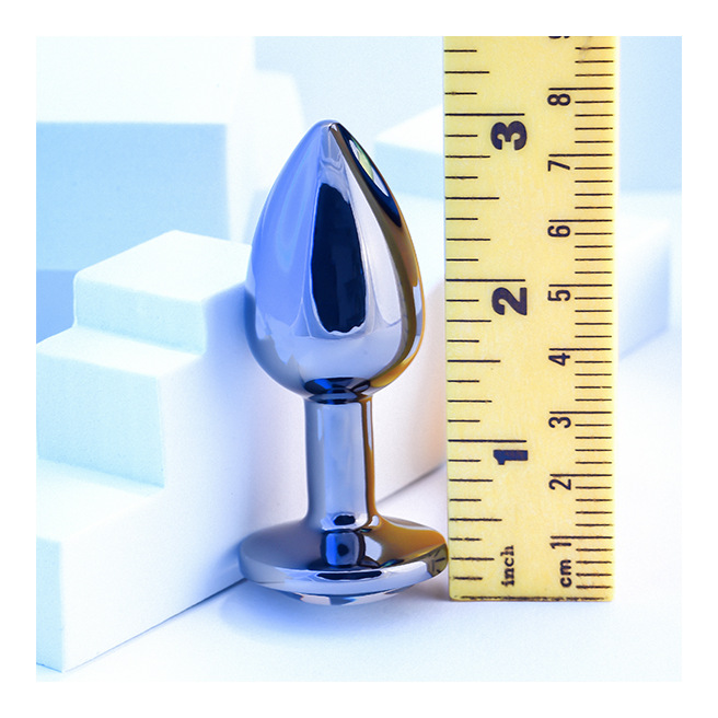 Playboy Pleasure - Plug anal Tux en aluminium - Petit