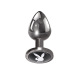 Playboy Pleasure - Plug anal Tux en aluminium - Petit