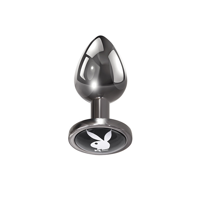 Playboy Pleasure - Plug anal Tux en aluminium - Petit