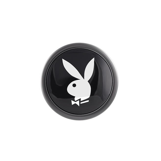 Playboy Pleasure - Plug anal Tux en aluminium - Petit