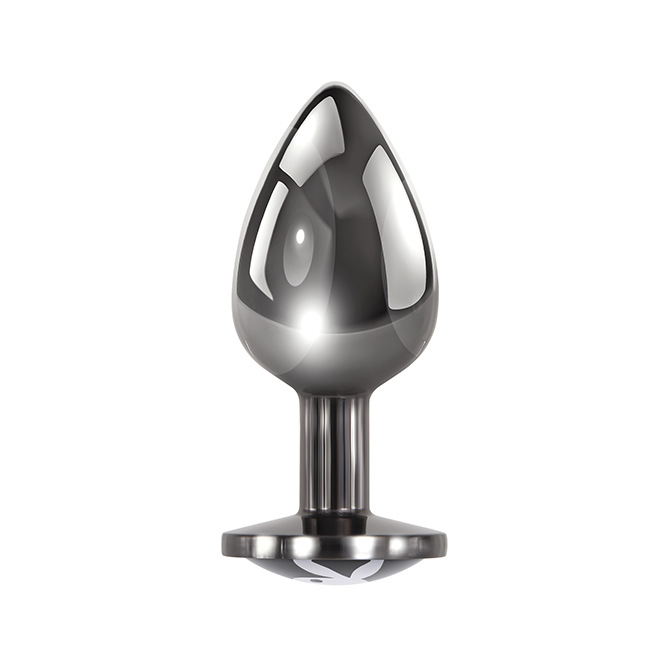 Playboy Pleasure - Plug anal Tux en aluminium - Grand