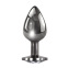 Playboy Pleasure - Plug anal Tux en aluminium - Grand