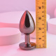 Playboy Pleasure - Plug anal Tux en aluminium - Grand