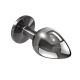 Playboy Pleasure - Plug anal Tux en aluminium - Grand