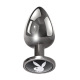 Playboy Pleasure - Plug anal Tux en aluminium - Grand