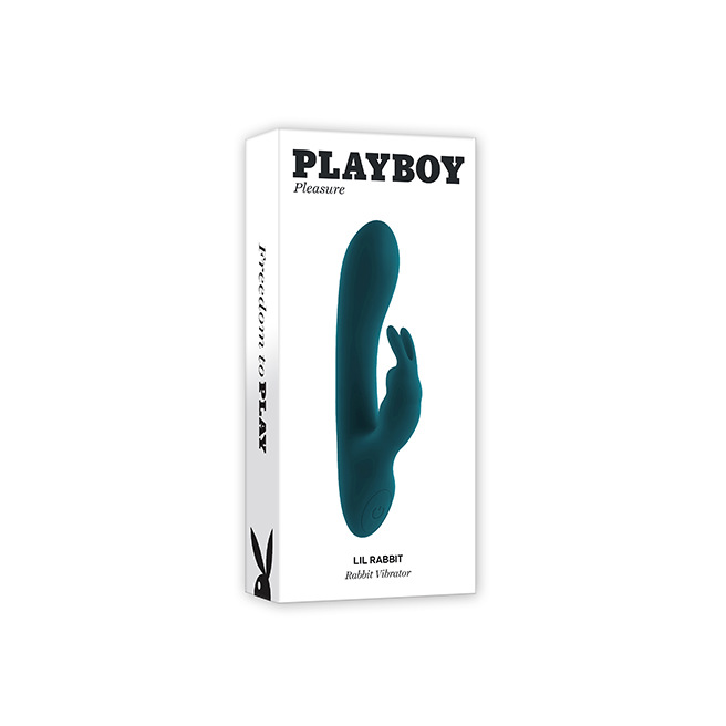 Playboy Pleasure - Vibromasseur point G Lil Rabbit bleu sarcelle profond