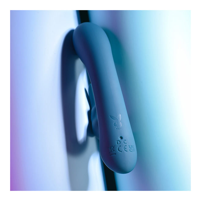 Playboy Pleasure - Vibromasseur point G Lil Rabbit bleu sarcelle profond