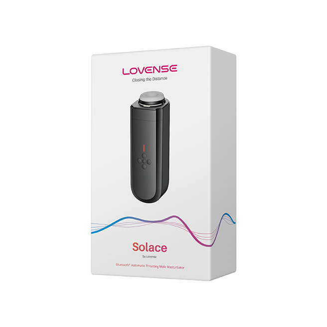 Lovense - Masturbateur à poussée automatique contrôlé par l'application Solace