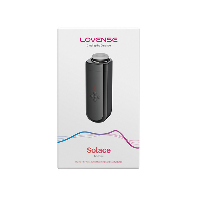 Lovense - Masturbateur à poussée automatique contrôlé par l'application Solace