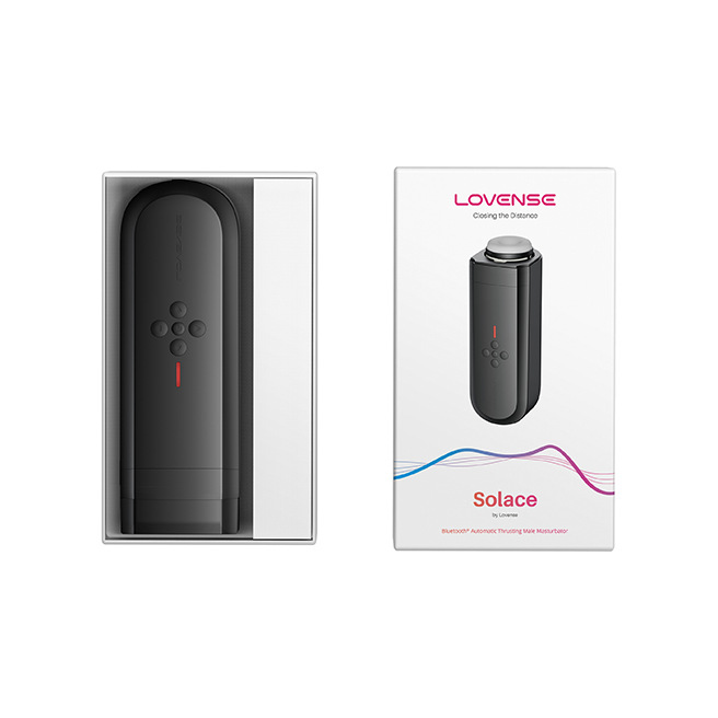 Lovense - Masturbateur à poussée automatique contrôlé par l'application Solace