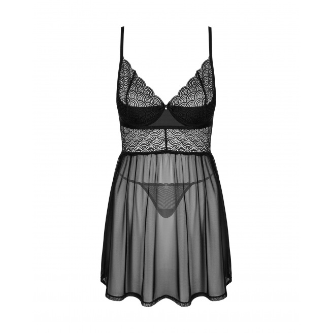 Nuisette Chemeris - Noir Nuisette Chemeris - Noir