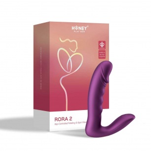 RORA 2 Capteur de pression G-Spot rotatif et stimulateur clitoridien RORA 2 Capteur de pression G-Spot rotatif et stimulateur clitoridien