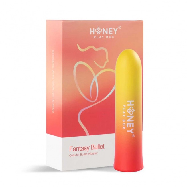 Fantasy bullet, vibromasseur puissant - Jaune