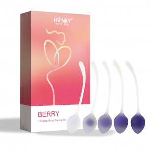 Berry - Set de 5 Boules de geisha - Prurple Berry - Set de 5 Boules de geisha - Prurple