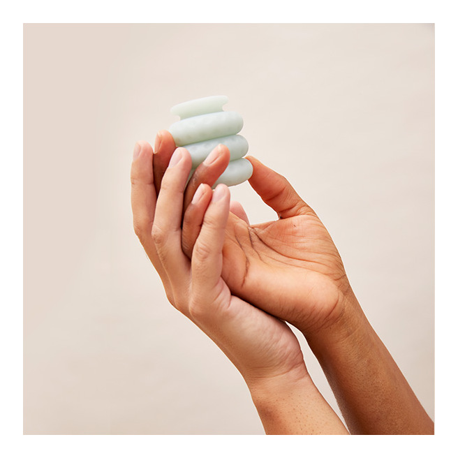 Ohnut - Anneaux tampons souples classiques (lot de 4) Jade Ohnut - Anneaux tampons souples classiques (lot de 4) Jade
