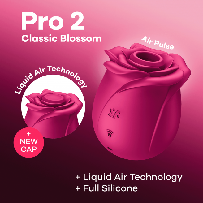 Satisfyer Classic Blossom Pro 2 - Rose