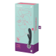 Triple amant Rabbit et Wand Satisfyer - Noir