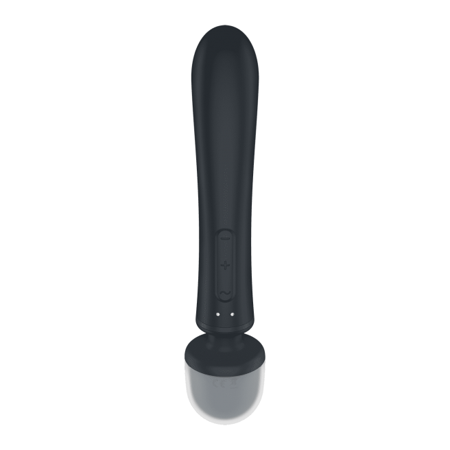 Triple Lover Rabbit et Wand Satisfyer - Noir