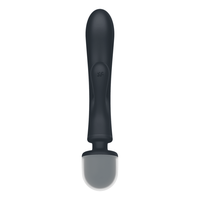 Triple Lover Rabbit et Wand Satisfyer - Noir