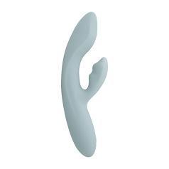 Svakom - Vibromasseur point G et clitoris chauffant contrôlé par application Chika Gris Turquoise Svakom - Vibromasseur point G et clitoris chauffant contrôlé par application Chika Gris Turquoise