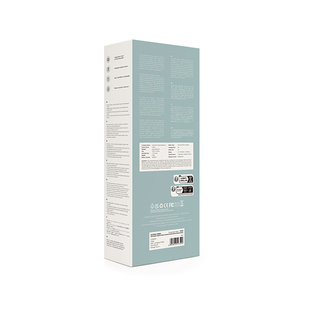 Svakom - Vibromasseur point G et clitoris chauffant contrôlé par application Chika Gris Turquoise Svakom - Vibromasseur point G et clitoris chauffant contrôlé par application Chika Gris Turquoise