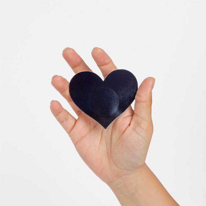 WOW LES SEINS ! Cache-tétons coeur