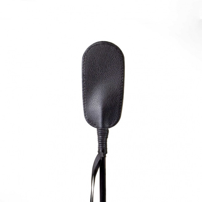 Cravache ovale jeu secret - Noir Cravache ovale jeu secret - Noir