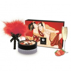 Poudre de massage délectable - Fraise et champagne Poudre de massage délectable - Fraise et champagne