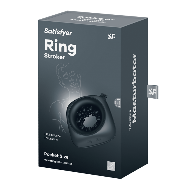 Ring Stroker Satisfyer - Masturbateur de poche Ring Stroker Satisfyer - Masturbateur de poche