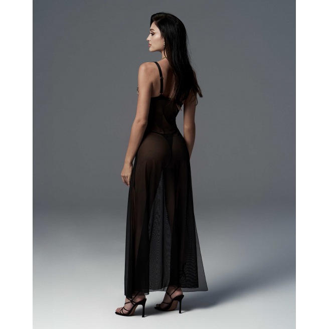 Nuisette longue Vila Blanes - Noir