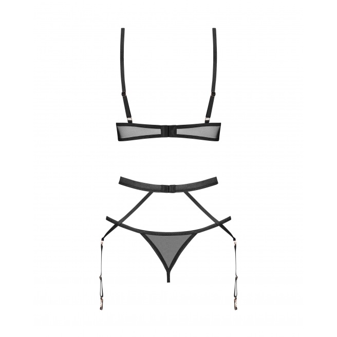 Euridia ensemble 3 pièces - Noir Euridia ensemble 3 pièces - Noir