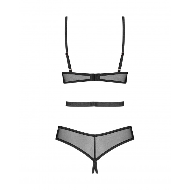 Body ouvert Euridia - Noir Body ouvert Euridia - Noir