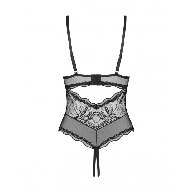 Body Ouvert Perisia - Noir Body Ouvert Perisia - Noir