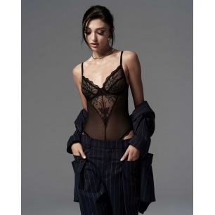 Body Ouvert Perisia - Noir