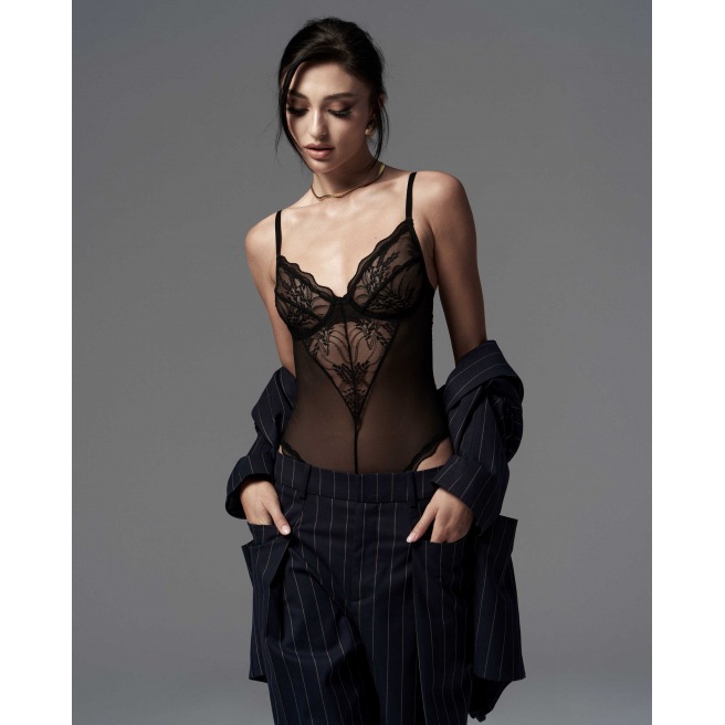 Body Ouvert Perisia - Noir Body Ouvert Perisia - Noir