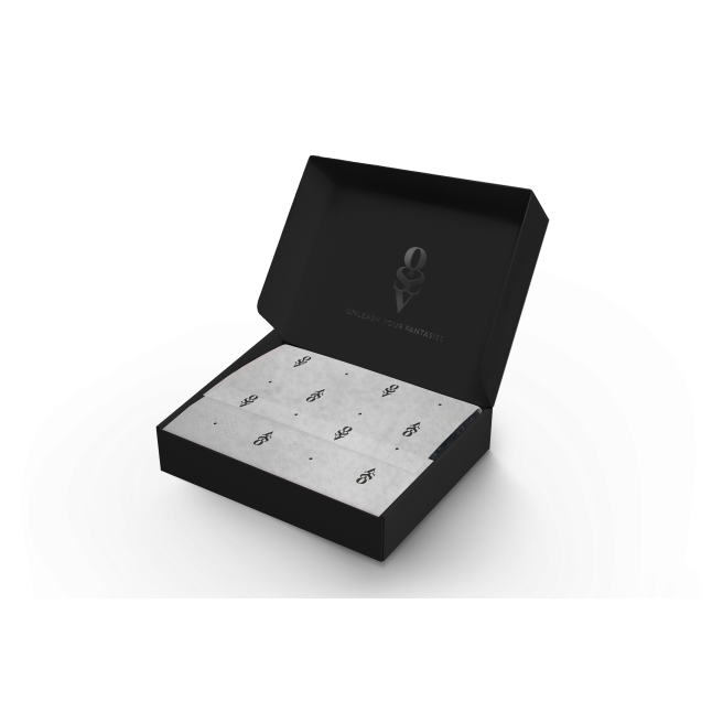 Corset et string Euridia - Noirs Corset et string Euridia - Noirs