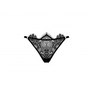 Paloma Casile - String Brigitte - Noir Paloma Casile - String Brigitte - Noir