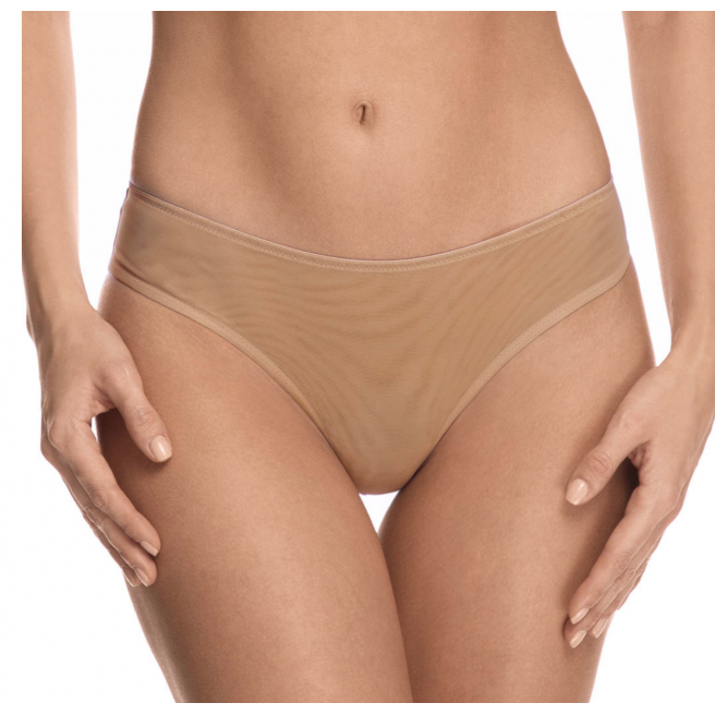 IDENTIFIANT. Sarrieri - Clair De Lune - Culotte en Tulle - Sable