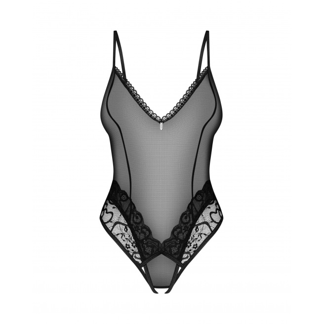 Body Ouvert Blomentis - Noir Body Ouvert Blomentis - Noir