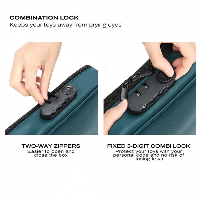 Coffret Discret - Dorcel - Luxe Vert Coffret Discret - Dorcel - Luxe Vert
