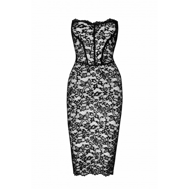 Noir handmade - Catalyst - Robe midi à lacets Noir handmade - Catalyst - Robe midi à lacets