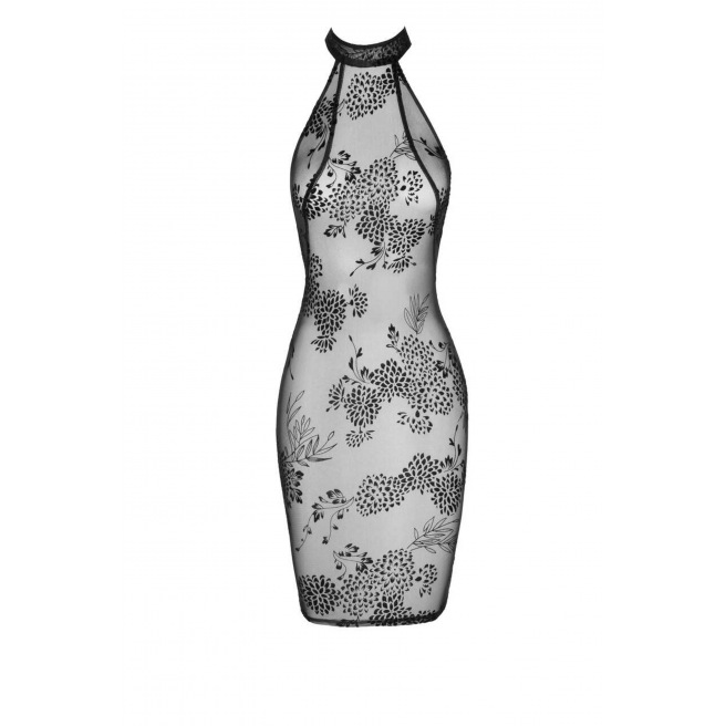 Noir handmade - Robe midi en tulle avec bretelles en velours dans le dos Noir handmade - Robe midi en tulle avec bretelles en velours dans le dos