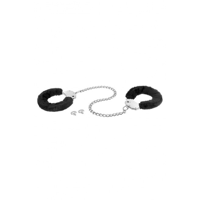 Menottes pour chevilles en fourrure Fetish Tentation