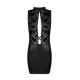 Robe sexy Cameron - Noire