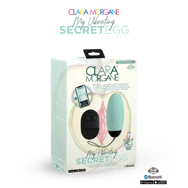 My vibrating secret egg - Bleu