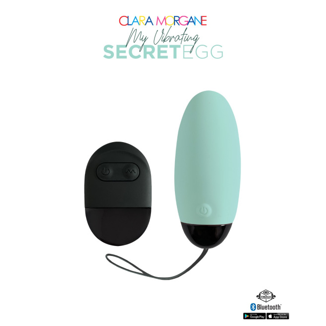 My vibrating secret egg - Bleu